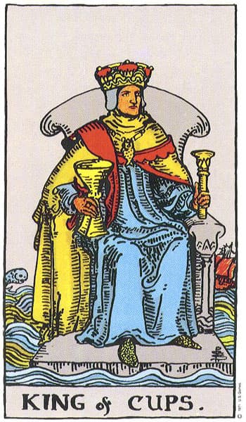 King of Cups tarot card