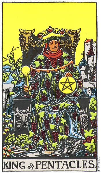King of Pentacles tarot card