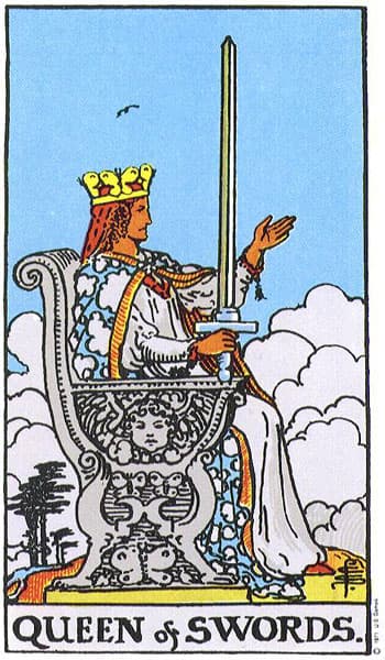 Queen of Swords tarot card